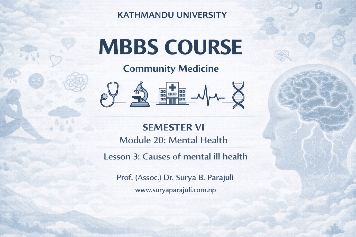 Causes of mental ill health